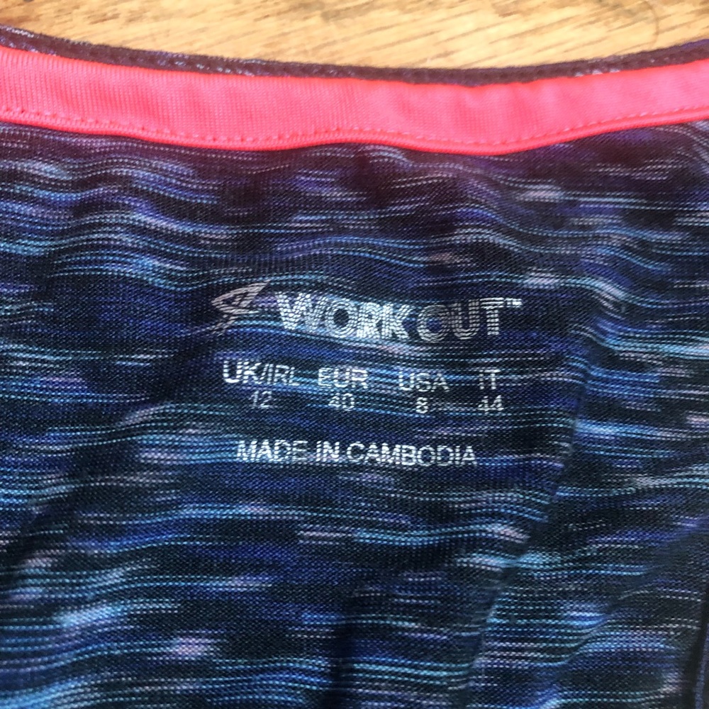 Marled Athletic Racer Back Top - Picture 8 of 8